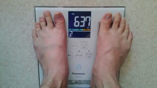 20日目の体重