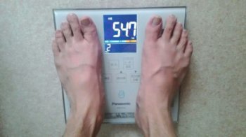 90日目の体重